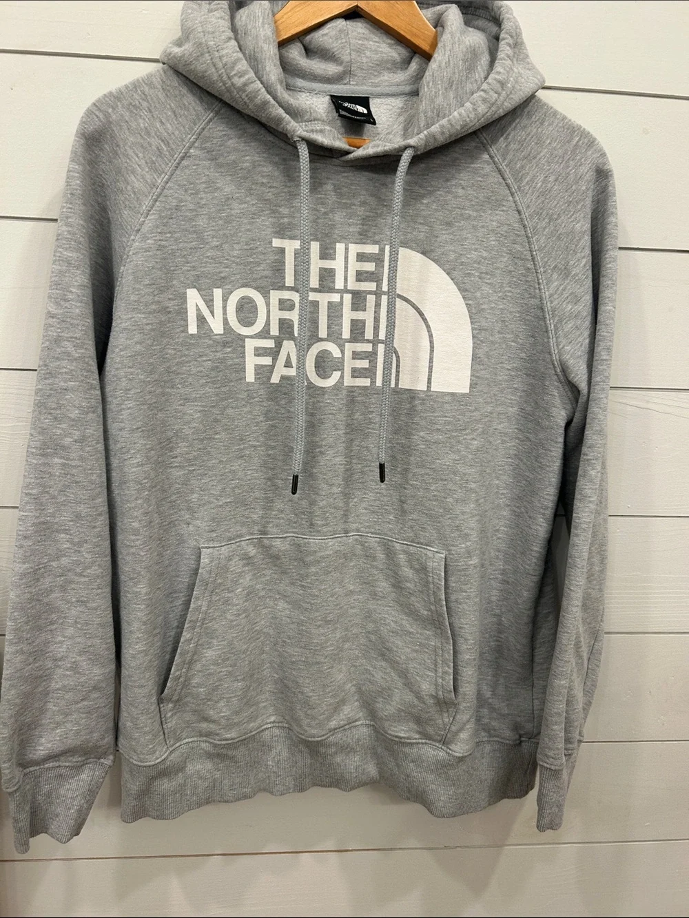 The North Face Women’s grey hoodie with white logo - Picture 2 of 5